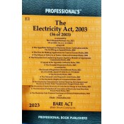 Professional's The Electricity Act, 2003 Bare Act 2023